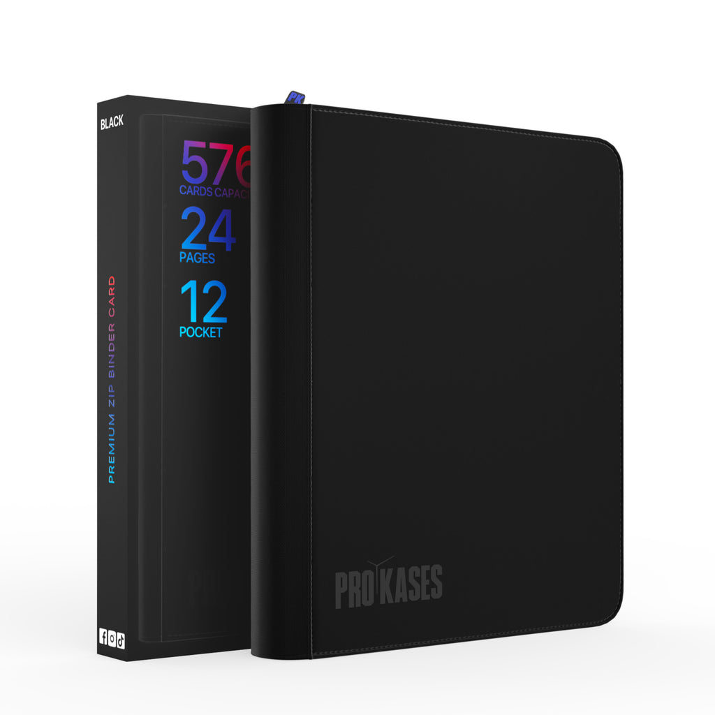 CLASSEUR 576 CARTES 4X3 NOIR