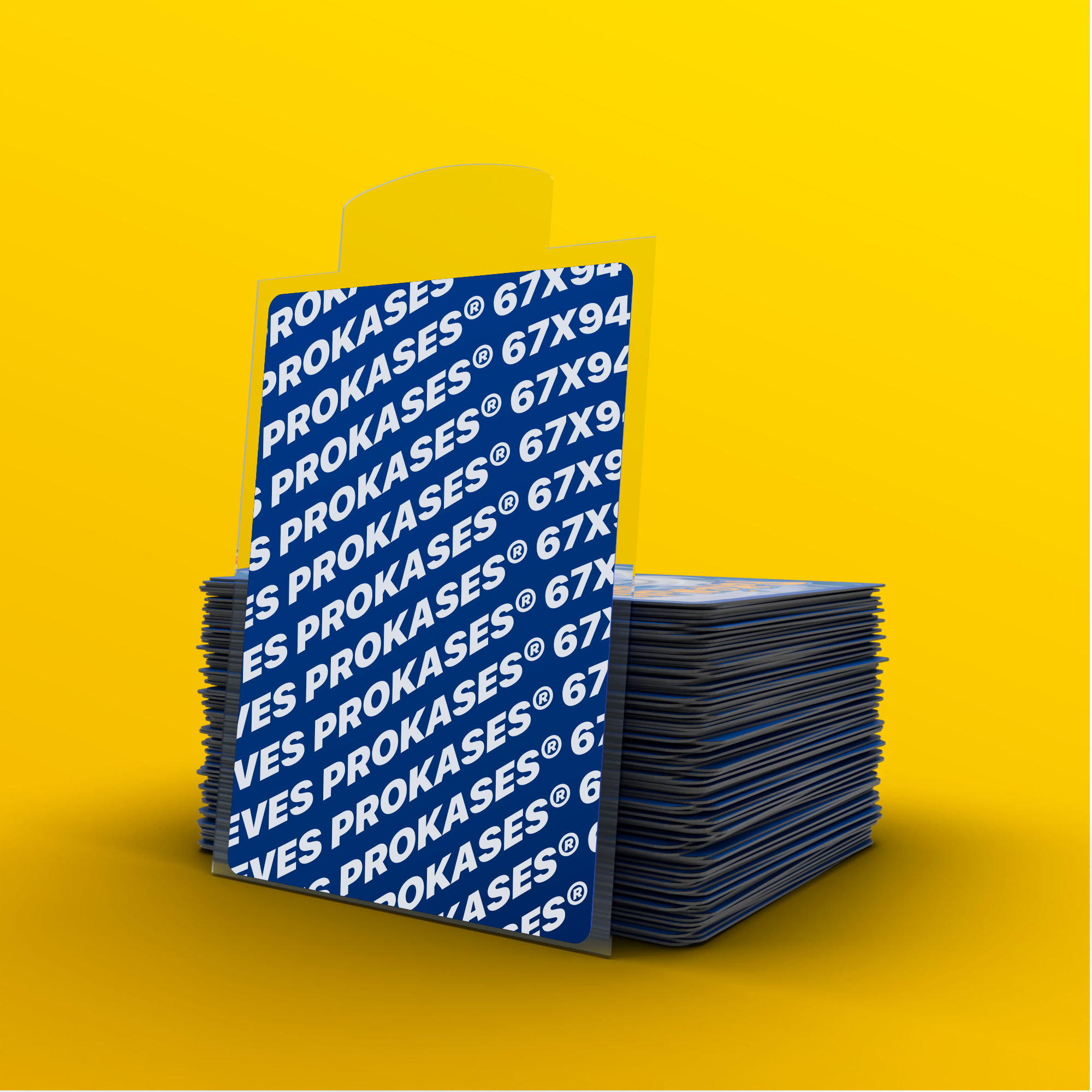 SLEEVES TAB REGULAR – 66 X 91 MM – PACK DE 100 | PROKASES®