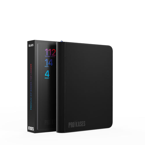 CLASSEUR 112 TOPLOADERS 2X2 NOIR