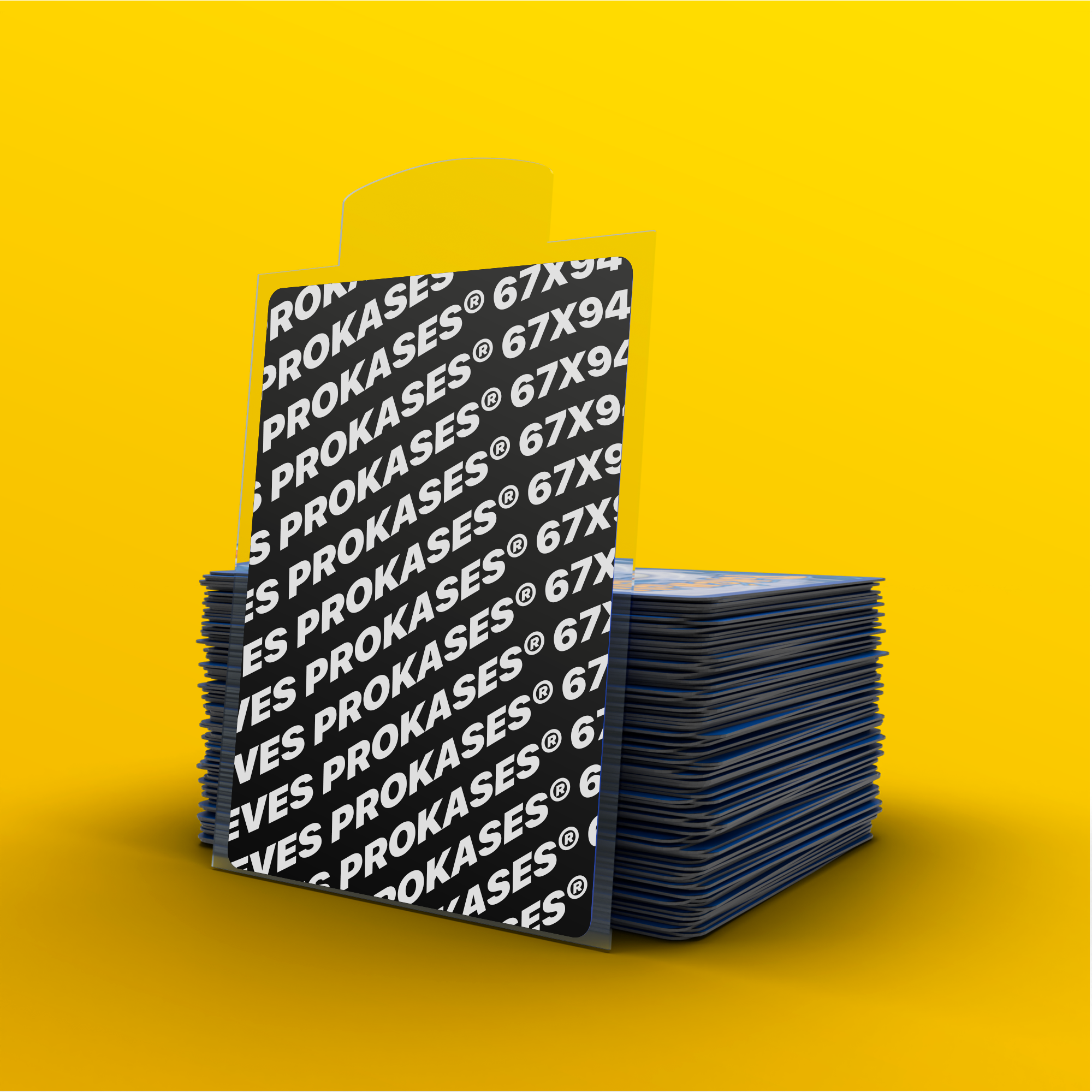 SLEEVES TAB GLOSS – 66 X 91 MM – PACK DE 50 | PROKASES®