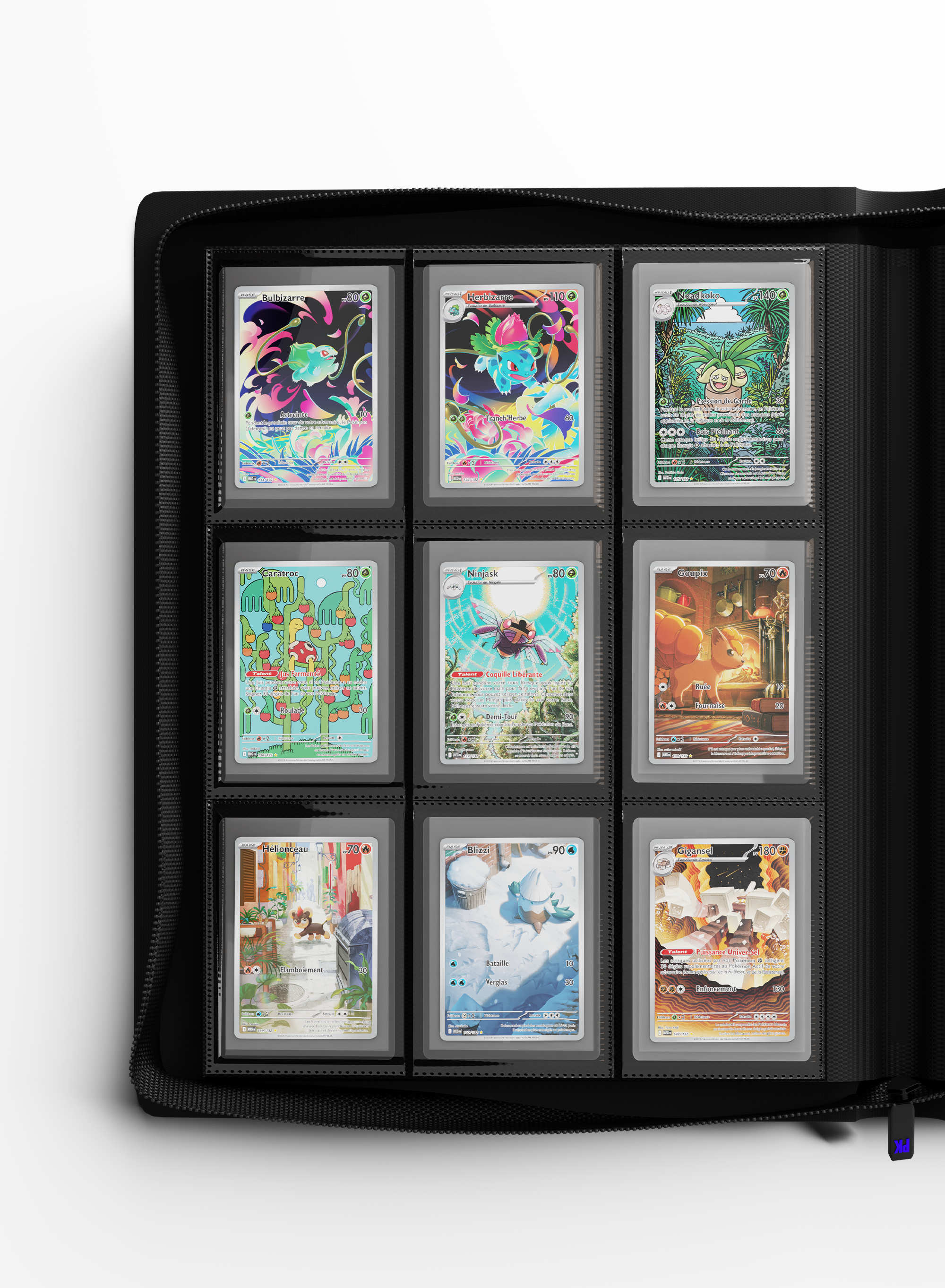 CLASSEUR PROKASES NOIR 288 TOPLOADERS 3X3