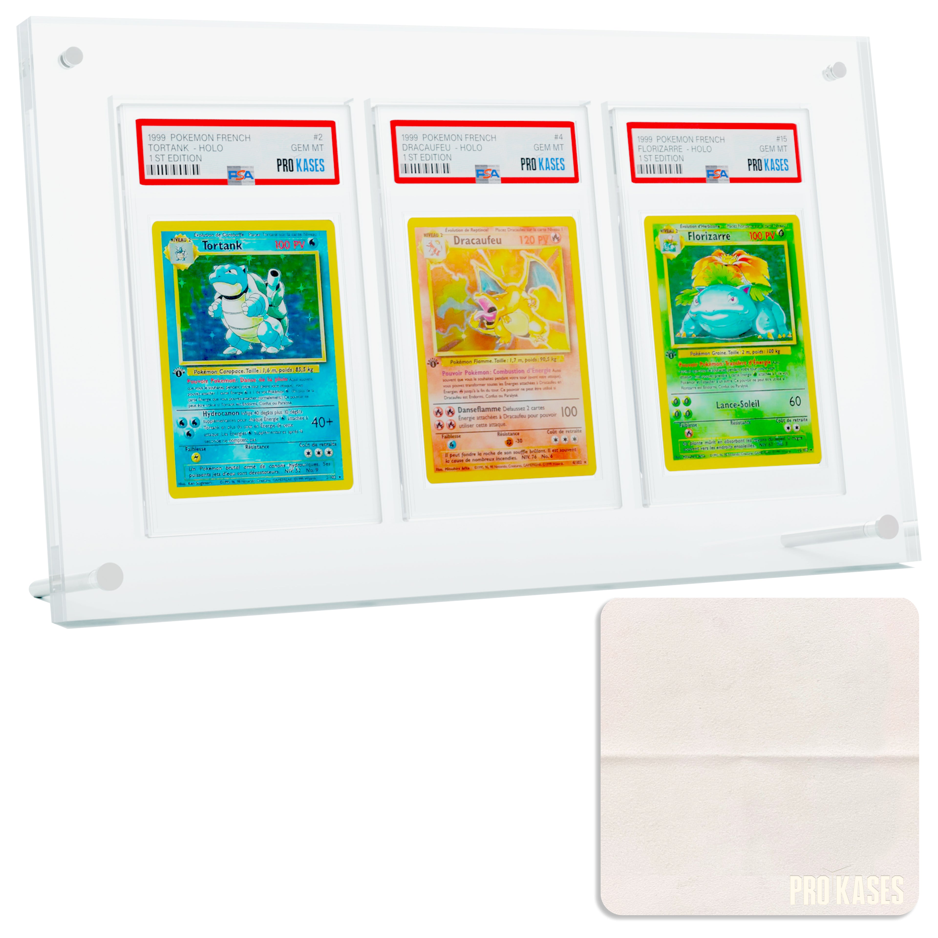 PROTECTION ACRYLIQUE 3 CARTES PSA / CCC / COLLECT AURA