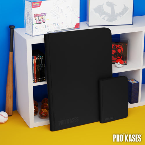 CLASSEUR 2560 CARTES 8X8｜NOIR