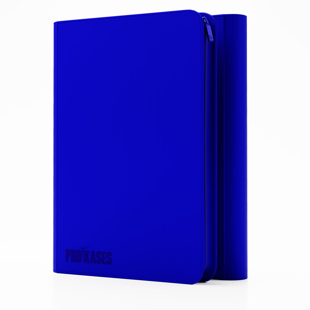 CLASSEUR PROKASES COLOR EDITION BLUE 288 TOPLOADERS 3X3