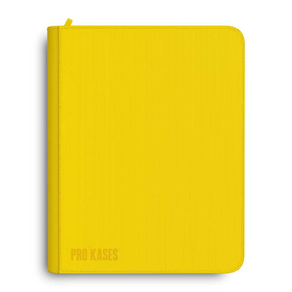 CLASSEUR 288 TOPLOADERS  3X3｜JAUNE